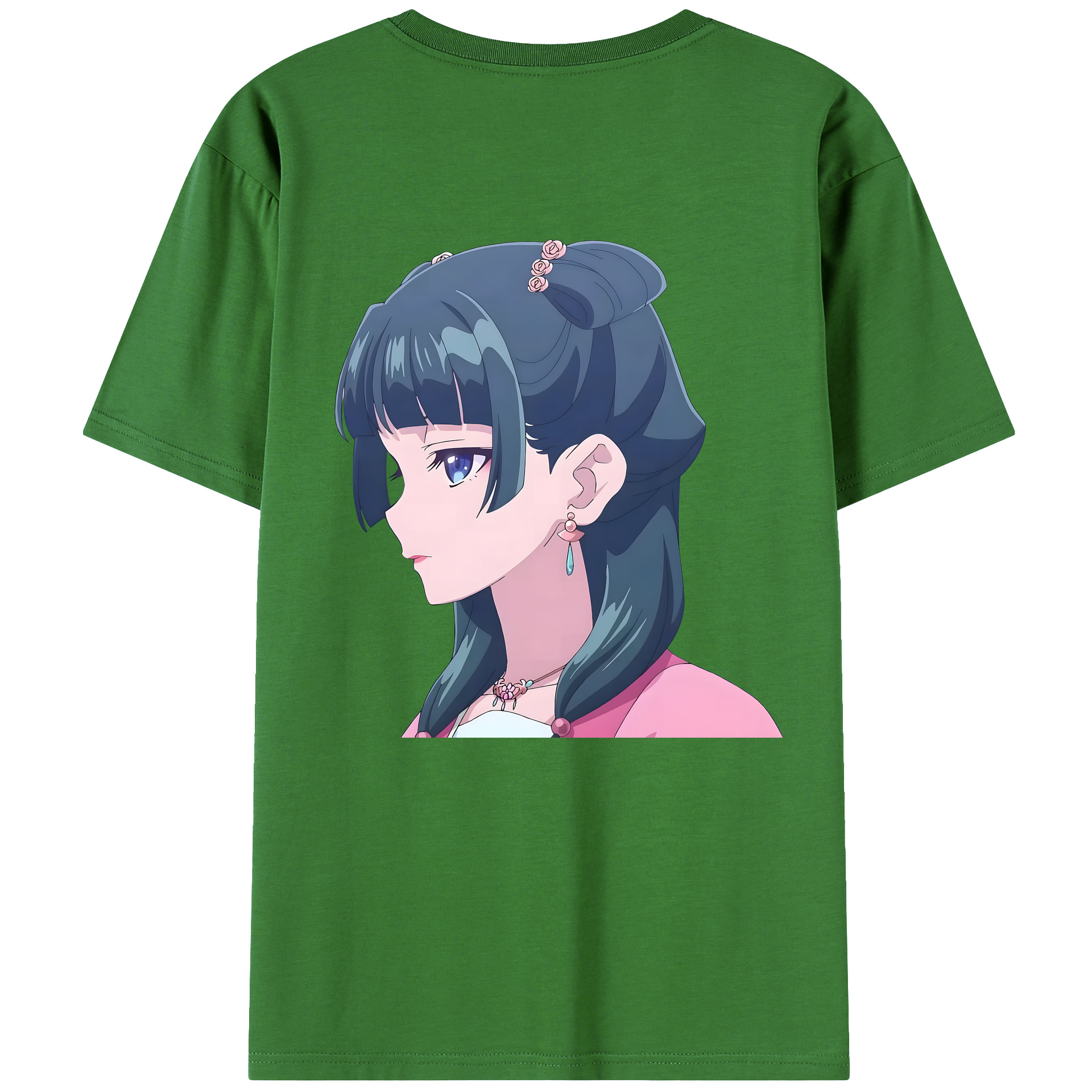 （画像用） 薬屋のひとりごと The Apothecary Diaries レディース半袖Tシャツ(バックプリント)